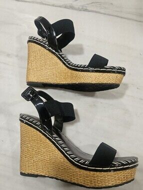ZCharles by Charles David Tapia Wedge Platform Sandals Size 9